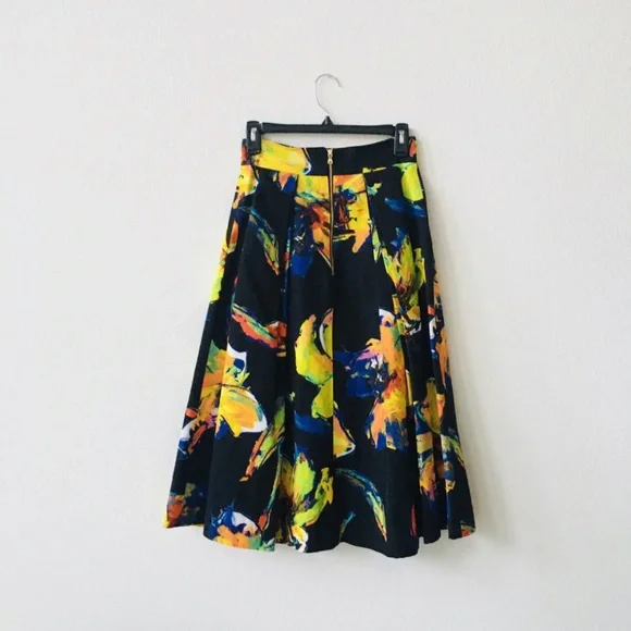 Milly Luna Tropical Mid Skirt - Picture 1 of 3